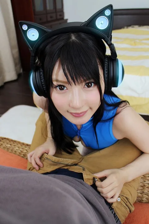 She'll Help You Relax! Bareback Sex With Haruka, The Autonomous Cat-Ear AI Android! Haruka Namiki gallery