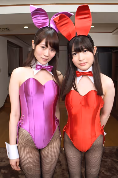 VR - You Are The 10,000th Customer! You've Won The Chance To Creampie Two Beautiful Women! Rika Miama, Rion Amane gallery