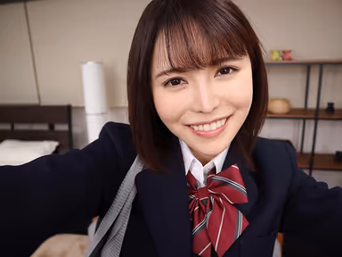 VR - "I'm Gonna Make You Feel Good, Okay?" - Lovey-Dovey Sex With A Friend Who Grew Up Into A Beautiful Young Woman! Passionate, Intimate, Secret Creampie Sex - Kokomi Hoshinaka gallery
