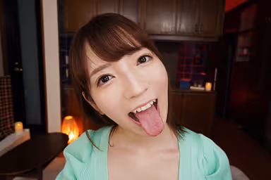 VR] Vero Show! Facial snogging! Deep kissing! VR] Flirtatious Girlfriend's Intense Face Licking VR gallery