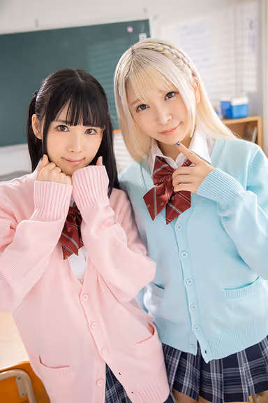 VR] I, the Lowest Ranked Girl in the School Caste, Am Used by the Highest Ranked Girls for Sexual Desire Processing - Nonoka Sato - Nanami Yokomiya gallery