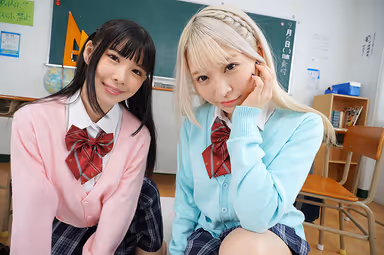 VR] I, the Lowest Ranked Girl in the School Caste, Am Used by the Highest Ranked Girls for Sexual Desire Processing - Nonoka Sato - Nanami Yokomiya gallery