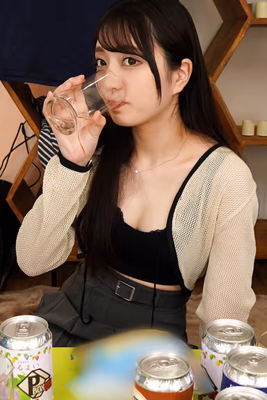 VR] Beautiful College Girl Who Missed the Last Train Gets Muddy, Gets R**ed by Her Circle Mates, and Asks for Raw Cock Over and Over Again - Intense Nakadashi Sex - Suzu Nagano (8K) gallery