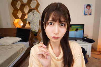VR] My First Girlfriend is an Ubudere! She is very excited to have lovey-dovey live sexual intercourse! Noah Momosaki [8K gallery