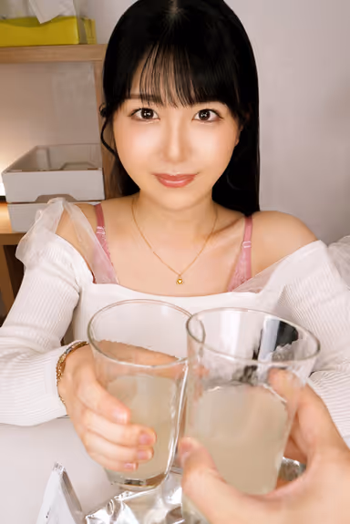 VR] A Beautiful College Girl Who Missed the Last Train Gets Muddy, Gets R**ed by Her Circle Mates, and Asks for Raw Cock Over and Over Again - Mashiro Fuwari (8K) gallery