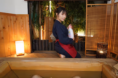 VR] Soapland Where Wishes Come True! Beautiful Matchmaker's Hospitality Telepathic Hot Spring - Hot Spring of Duress - Hinako Matsui [8K] - Beautiful Matchmaker's Hospitality Telepathic Hot Spring - Hot Spring of Duress gallery