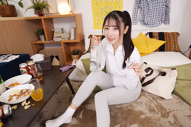 [VR] A Beautiful College Girl Who Missed the Last Train Turns Into a Slut! A Night of Nonstop Creampies in the Lecherous Hole of Her Leggings, in a Room Overwhelmed by the Scent of Sweat and Pussy Juice – Yui Ka Onosaka [8K] gallery