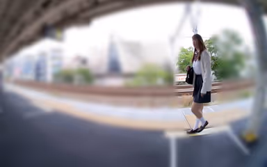 [VR] I Saw This Cute Girl At The Station And Instantly Fell In Love With Her, So I Found Out Where She Lived And Creampie Fucked Her gallery