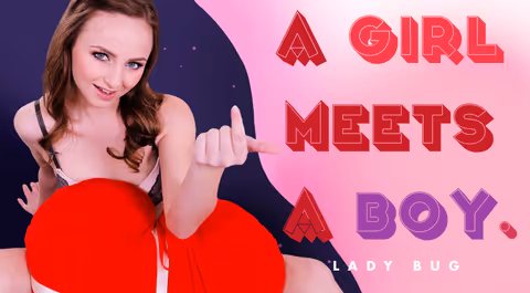 A girl meets a boy