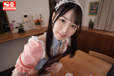 VR] Cute, Gentle and Erotic. Perfume Jun, a servant lingerie maid VR who will give you a quick shove anytime, anywhere. gallery