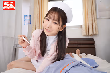 VR] Intimate and Ecchi Sex Life with a Mockingly Cute New Nurse Who Pretends to Be Weak and Sneakily Serves You for Sexual Treatment - Masuzu Mita gallery
