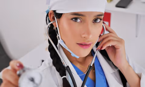 Nurse's Temptation: When Healing Turns Hot