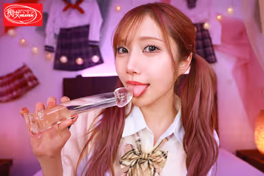 Amiri Saito - Pink-haired Gal Sex Industry VR - 100 minutes long, 13 ejaculations, with lewd talk and ejaculation management. gallery