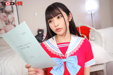 VR] My childhood friend who wants to be a voice actress received a job for an erotic anime... We actually practiced a sex dubbing scene using my dick... Sakura walnut gallery