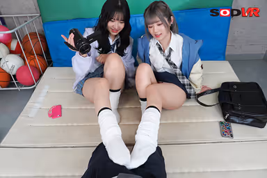 VR】Drama of being fucked VR 2 - M-Man's Delight Reverse Threesome with Mini-Skirt Bitch J-chan Shaming and Making Me Come! gallery