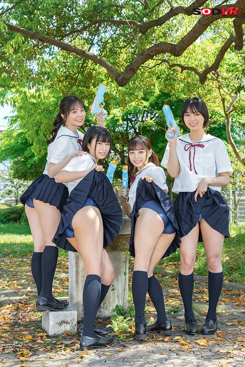 Specialized in Bathing Directly on the Face! VR covered with girl's juices - Midsummer Dosage Schoolgirls Edition! In the classroom, I was squirted, spit, and urinated directly on my face by a school swimsuit J●, and my perverted dick, which was soaking wet but still erect, was blamed while being abused and made to ejaculate repeatedly! gallery