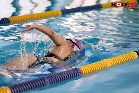 Momo Aoki's First VR - Sweaty Athlete Pistons and Fucks Like a Beast Until Morning at the Athletes' Residence for the World Swimming Championships! gallery