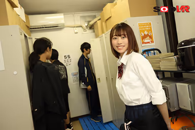 VR] School Adultery - I'm a Bad Teacher Who Has On-Campus Sex with a Short-Cut Athletic Female Student Without Anyone Noticing. All [Evolutionary fuck filming] Wearable VR Rio Natsuki gallery
