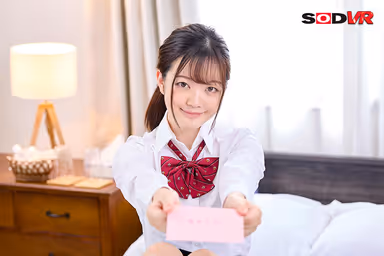 VR] Riko Hashimoto First VR - Teacher and Student's Impure Heterosexual Secret Meeting "I Love You, Sensei!" A student in school uniform confesses to her and crosses the line. gallery