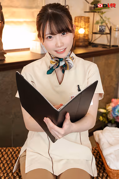 VR] New Esthetician Who Wore Her Paper Pants Upside Down Can't Be Aware of Her Pure Personality - She Gets a Boner and Shows It to You, Then She Glances at You with an Erotic Gaze, and You Get in on the Moment and Fire 4 Pieces of Nakadashi..! Kozue Fujita gallery