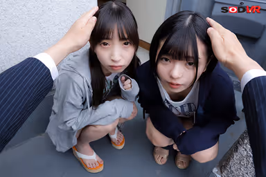 VR] Indecent VR with Curious Apartment Complex Girls in the Neighborhood in a Slippery Lotion Pool gallery