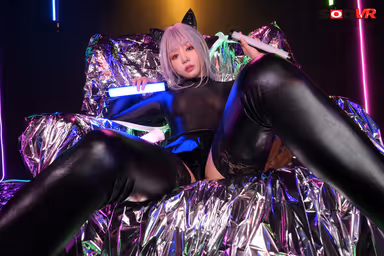 [VR] CYBER FETISH VR Big-breasted AI Gal Bugs in a Different Cyber Fetish Space and Can't Stop Having Sex Even When She Ejaculates! gallery