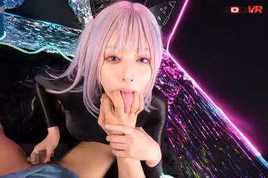 [VR] CYBER FETISH VR Big-breasted AI Gal Bugs in a Different Cyber Fetish Space and Can't Stop Having Sex Even When She Ejaculates! gallery