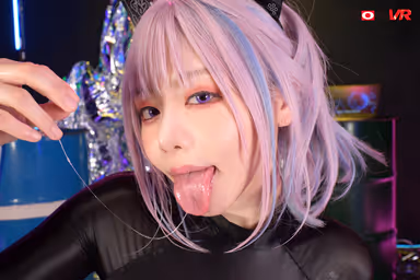 [VR] CYBER FETISH VR Big-breasted AI Gal Bugs in a Different Cyber Fetish Space and Can't Stop Having Sex Even When She Ejaculates! gallery