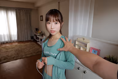 VR] Tracking down and r**ing a slender girl with a nice ass at the end of her morning run. Sweaty r**e VR with earphones! gallery