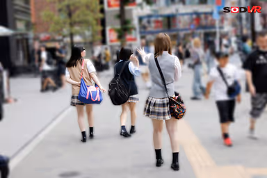 VR】【8K Real Perspective】Suzu, a Schoolgirl on a School Trip to Tokyo for the First Time, is Kidnapped and Forced to Die in a Wagon Car. gallery