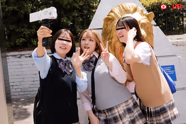VR】【8K Real Perspective】Suzu, a Schoolgirl on a School Trip to Tokyo for the First Time, is Kidnapped and Forced to Die in a Wagon Car. gallery