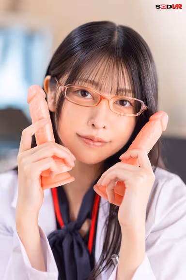 VR] First Penis Research Report by a 22 year old female student who grew up in an all-girls school and has no experience with the opposite sex - Efficient Continuous Ejaculation and the Pleasures of Sexual Intercourse Including Nakadashi - Hinako Mori gallery