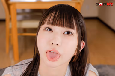 I'm a girl who is asked by her childhood friend in the drama club to practice kissing scenes! My childhood friend who belongs to the drama club asks me to kiss her repeatedly! She is gradually turning into a serious kissing scene... I was pulled out by the cowgirl position with a tongue kiss..! Mea Amami gallery