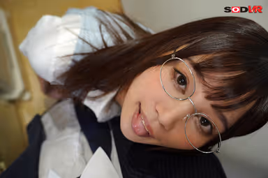 VR] Maeda-san, an accountant. A Serious-looking Office Worker Violently Seeks My Penis While I'm Working. Minami Maeda gallery
