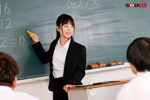 Earnest New Teacher Has a Master-Slave Relationship with Student Boku - Continuous P to M Training with Turntable Restraints in an After-School Classroom - Kanan Amamiya gallery