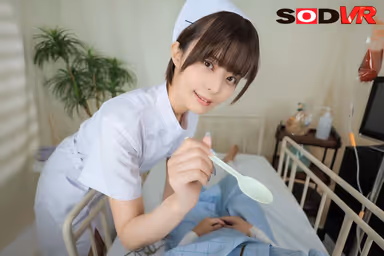 VR] [Fallen Angel in White] Luna Tsukino, a Toxic and Abusive Nurse Who is Smiling and Gentle during the Day, but at Midnight She Licks and Spreads Poisonous Medicine and Forcefully Exploits You gallery