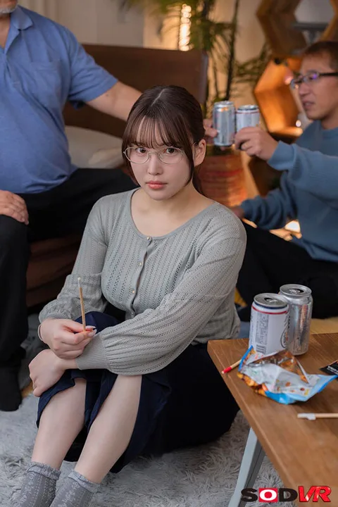 A king's game brings you close to a plain and dark girl! The king orders a sober girl to stay at his house, but when it is discovered that she has hidden big tits, he unexpectedly gets an erection...! gallery