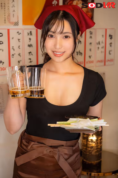 Shall we close the store and have sex? When the manager of the izakaya where she works wants to have sex, she closes the store temporarily and keeps fucking the part-timers until the last train. Maho Fujiwara gallery