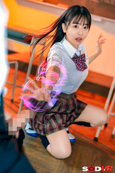 [VR] "Why? My right hand moves by itself!" When I partially brainwashed my student's body... Konatsu Kashiwagi gallery