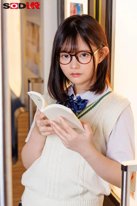 When I Woke Up, I Found a Literary Girl Who Always Reads on the Train Straddling Me... I Was Lasciviously and Slowly Lasciviously Lasciviously Lasciviously Lasciviously Lasciviously Lasciviously Lasciviously Lascivious in a Train Car Alone with No One... Yura Tsumeki gallery