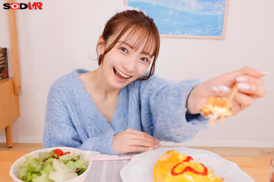 [VR] [8K] Cohabitation with a Celebrity's Girlfriend - Only I Know Her Family-Like Appearance and Her Sweet, Lascivious Face - Nagisa Koisei gallery
