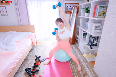 VR] [8K] Up-close and personal with her armpits, tits, and ass! Helping a beauty-conscious sex friend lose weight - Mizuki Yayoi gallery