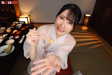 VR】【8K】Hidden Inn for Only One Guest a Day, Where the Young Proprietress Always Keeps Her Body Close and Gives You the Best Ejaculation Experience - Pleasure Omotenashi Ryokan - Hikaru Miyanishi gallery