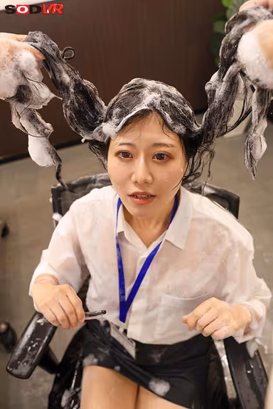 [VR] [8K] Time Stop World - Female Employee Panic - Office workers don't know they are being r**ed...Silent domination. gallery