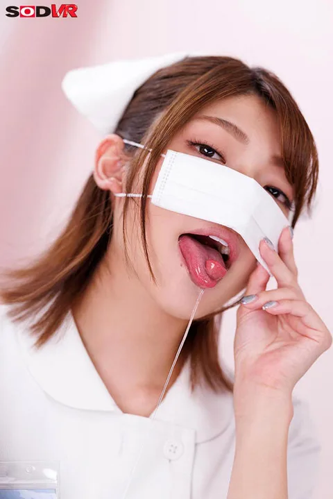 Irruma-Loving Spontaneous Lascivious Nurse Who Swallows Married Man's Penis Whole in Sperm Collection Room - Haruno Ando gallery