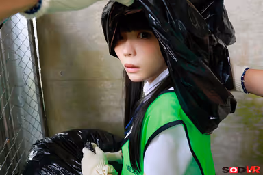 VR] [8K] [High Quality Tracking Perspective] Capturing and whoring a girl with a beautiful heart who participates in local trash pickup on her day off. gallery