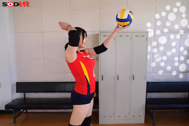 [VR] [8K] Mama-san Volleyball Mutton Body Ace x Coach Boku - Sporty Adultery VR On a day off, a frustrated ace who was practicing by herself pushed me down and attacked my dick furiously. Kazuka Seta gallery