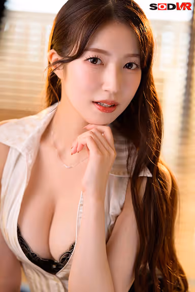 [VR] [8K] Her Sister's (Beautiful President) Impatient Vero Kissing Practice Slowly Saliva Exchange Nettling Intense Pleasure Slow KISS Lesson Rei Akane gallery