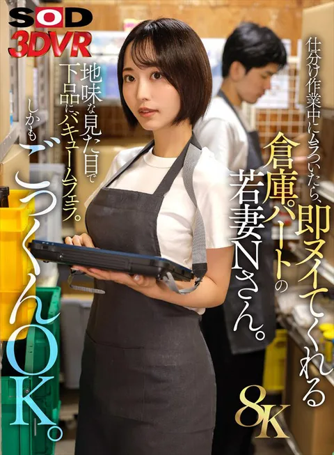 Young Wife N from a Part-Time Warehouse Gets Horny During Sorting Work and Gets Instant Nudity. gallery