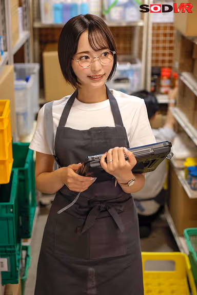 VR] [8K] Young Wife N from a Part-Time Warehouse Gets Horny During Sorting Work and Gets Instant Nudity. gallery